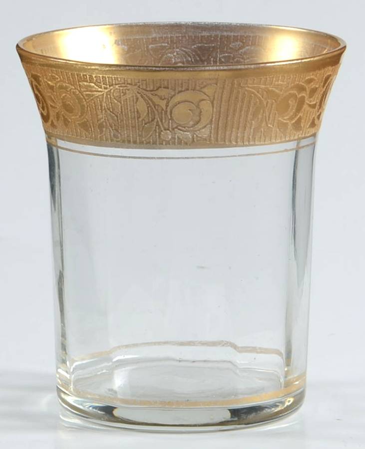 Rambler Rose Clear (Stem 14196) Whiskey Glass by Tiffin-Franciscan-1