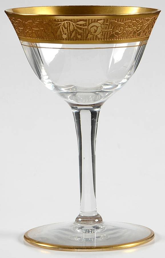 Rambler Rose Clear (Stem 14196) Liquor Cocktail by Tiffin-Franciscan-1