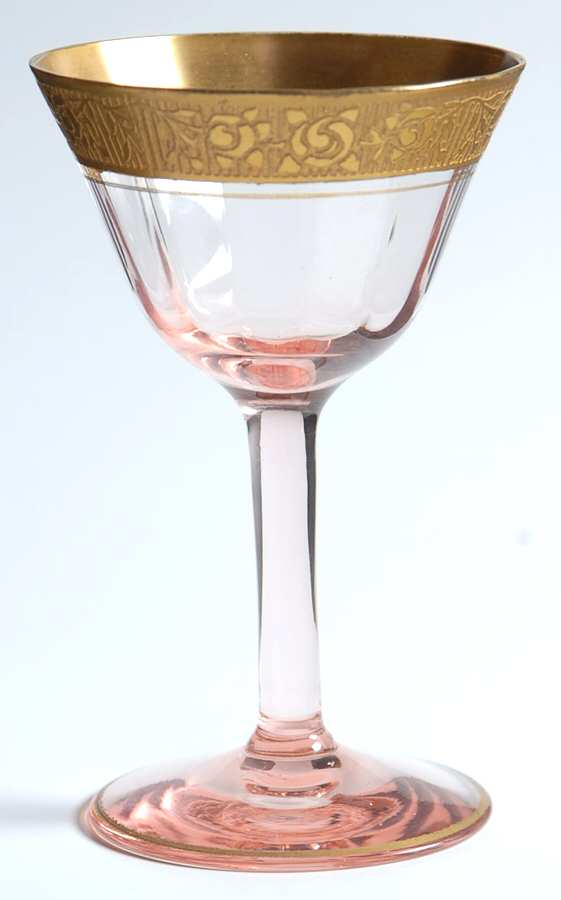 Rambler Rose Pink (Stem 14196) Liquor Cocktail by Tiffin-Franciscan-1
