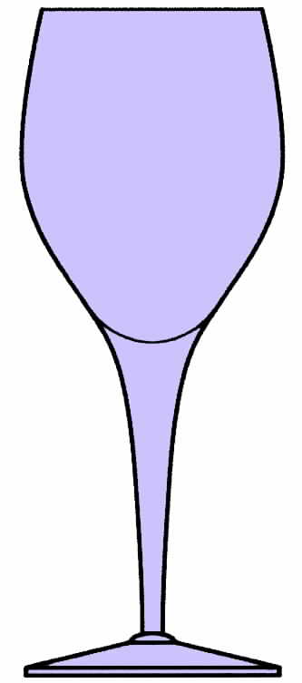 Revelation Wisteria Water Goblet by Tiffin-Franciscan-1