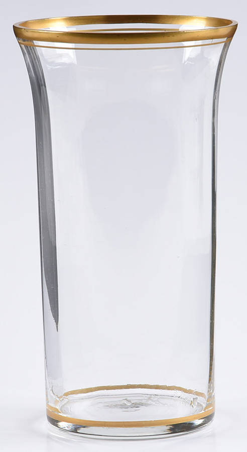 Rims of Gold Flat Tumbler by Tiffin-Franciscan-1