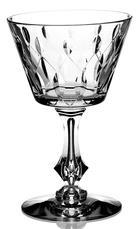 Royal Diamond Champagne/Tall Sherbet by Tiffin-Franciscan-1