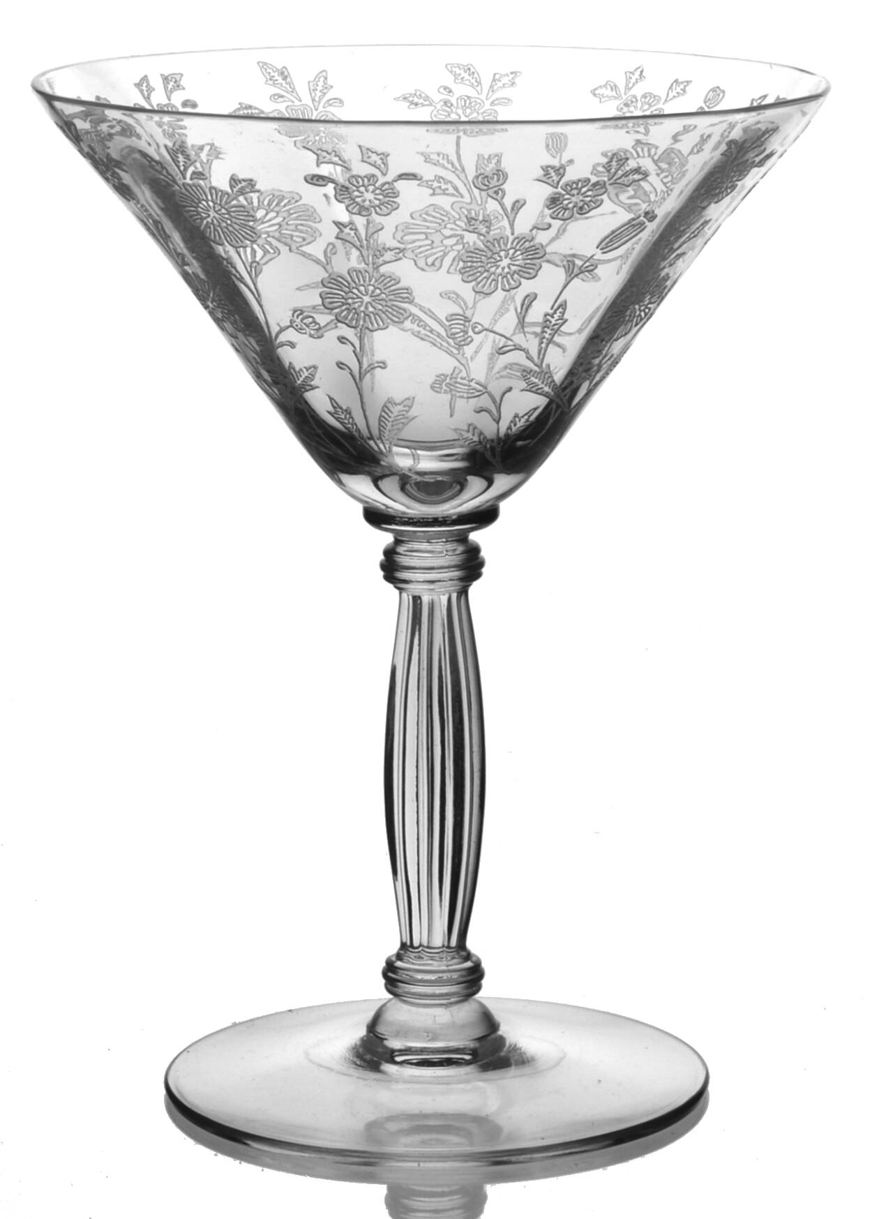 Rose Marie Clear (Etched) Liquor Cocktail by Tiffin-Franciscan-1