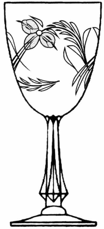 Rosalie Water Goblet by Tiffin-Franciscan-1