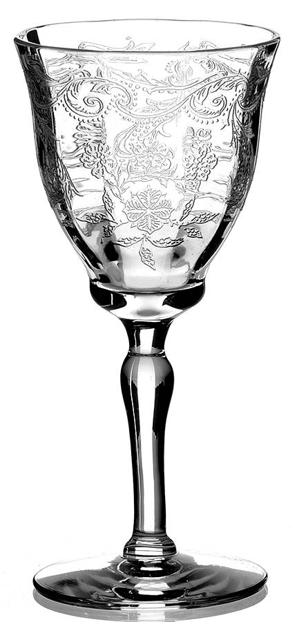 Rosalind Clear (Stem 15042) Cordial Glass by Tiffin-Franciscan-1