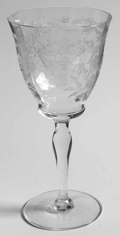 Rosalind Clear (Stem 15042) Wine Glass by Tiffin-Franciscan-1