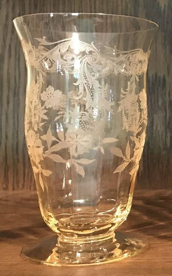 Rosalind Mandarin (Stem 15042) 8 Oz Footed Tumbler by Tiffin-Franciscan-1