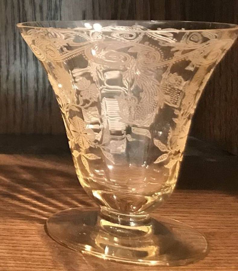 Rosalind Mandarin (Stem 15042) Oyster or Fruit Cocktail by Tiffin-Franciscan-1