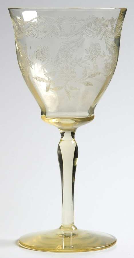 Rosalind Mandarin (Stem 15042) Wine Glass by Tiffin-Franciscan-1