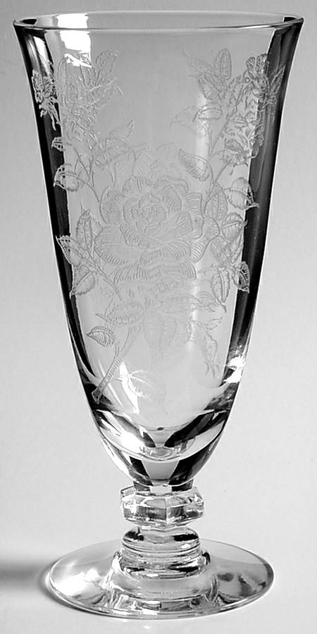 Rose (Etched) Juice Glass by Tiffin-Franciscan-1