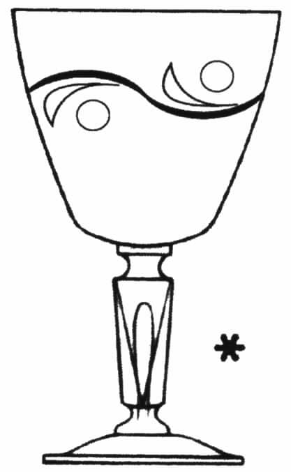 Royal Tiara Water Goblet by Tiffin-Franciscan-1