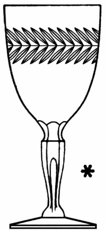Royalty Water Goblet by Tiffin-Franciscan-1