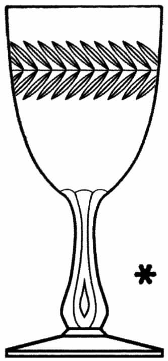 Royalty Water Goblet by Tiffin-Franciscan-1
