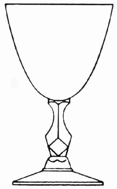 Rubicon Water Goblet by Tiffin-Franciscan-1