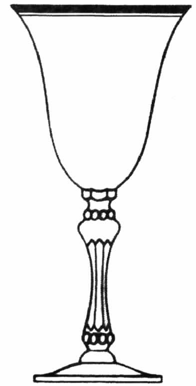 Saturn Water Goblet by Tiffin-Franciscan-1