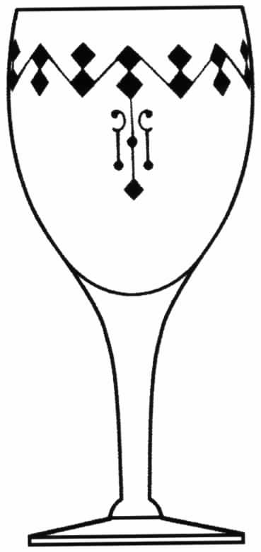 SB682 Water Goblet by Tiffin-Franciscan-1