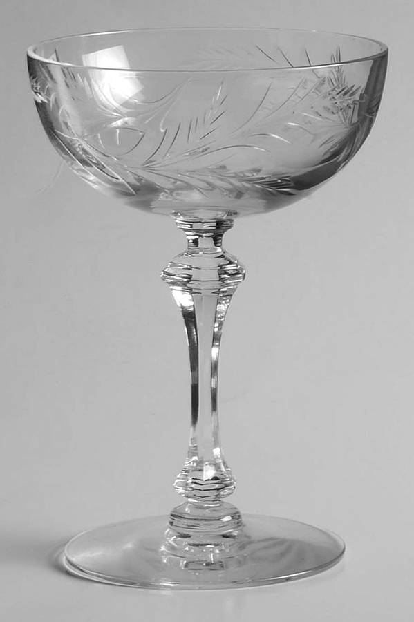 Scintilla Champagne/Tall Sherbet by Tiffin-Franciscan-1