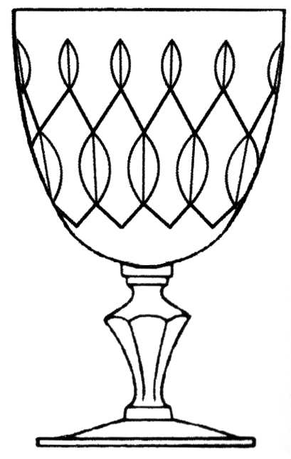 Sequence Clear Water Goblet by Tiffin-Franciscan-1