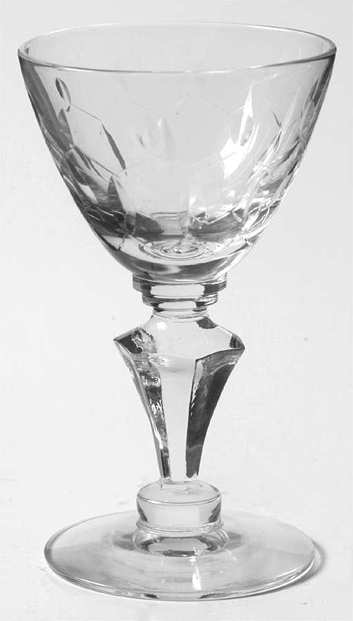Sequence Clear Cordial Glass by Tiffin-Franciscan-1