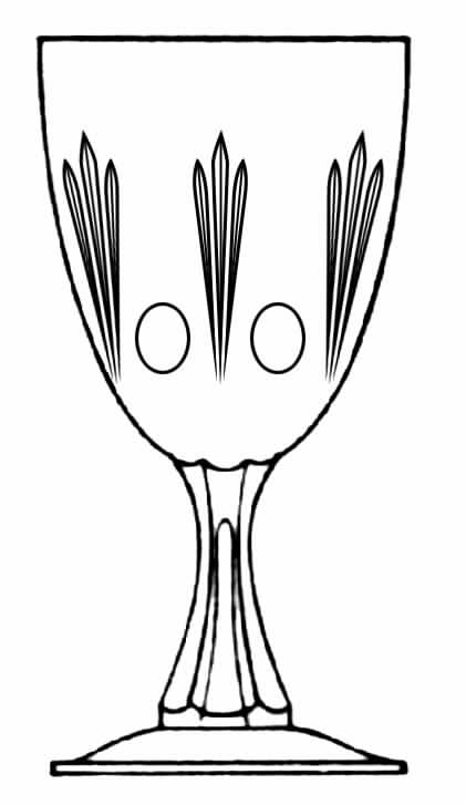 Seventeen Water Goblet by Tiffin-Franciscan-1