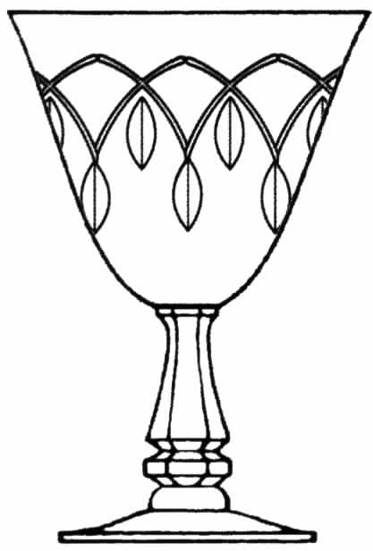 Seville Clear Water Goblet by Tiffin-Franciscan-1