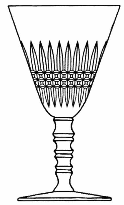 Shelley Water Goblet by Tiffin-Franciscan-1