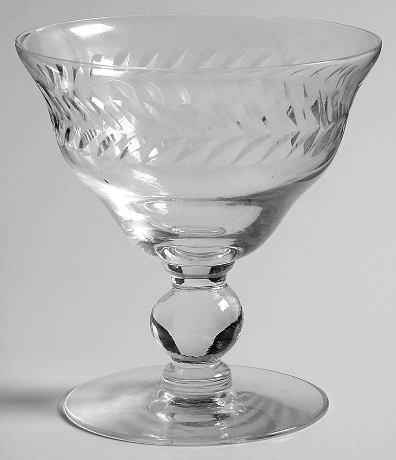 Simplicity (Ball Stem) Champagne/Tall Sherbet by Tiffin-Franciscan-1