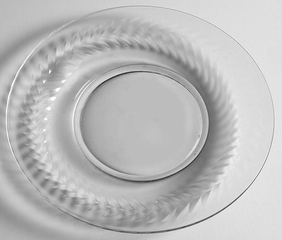 Simplicity (Ball Stem) Luncheon Plate by Tiffin-Franciscan-1