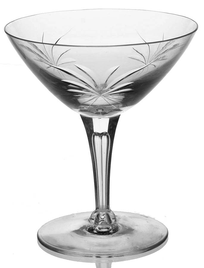 Silver Pine Champagne/Tall Sherbet by Tiffin-Franciscan-1