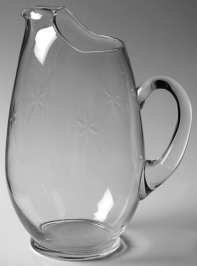 Six Point Star 60 Oz Pitcher by Tiffin-Franciscan-1