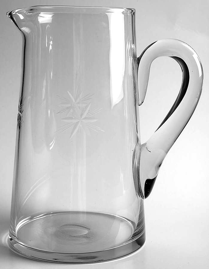 Six Point Star 54 Oz Pitcher by Tiffin-Franciscan-1