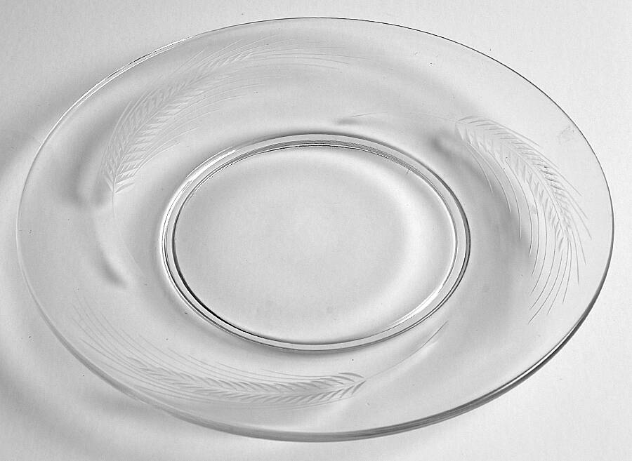 Silver Wheat (Stem 17546) Luncheon Plate by Tiffin-Franciscan-1