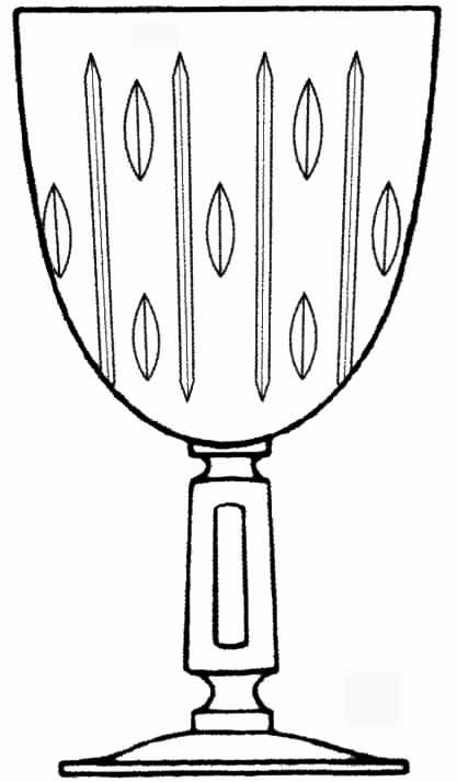 Spartan Water Goblet by Tiffin-Franciscan-1