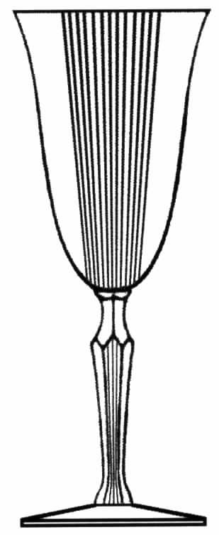 Spectra Water Goblet by Tiffin-Franciscan-1
