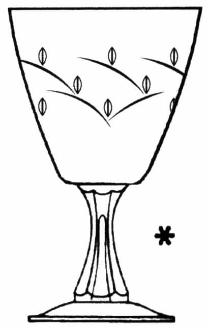 Sprite Water Goblet by Tiffin-Franciscan-1