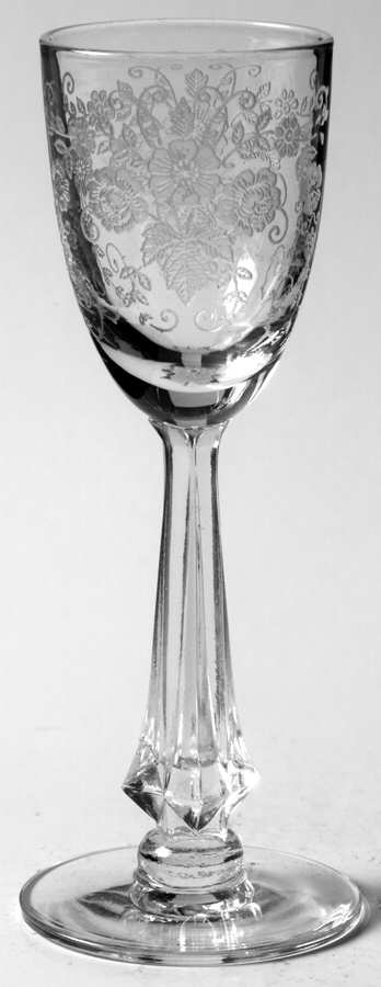 Springtime (Stem 17434) Cordial Glass by Tiffin-Franciscan-1