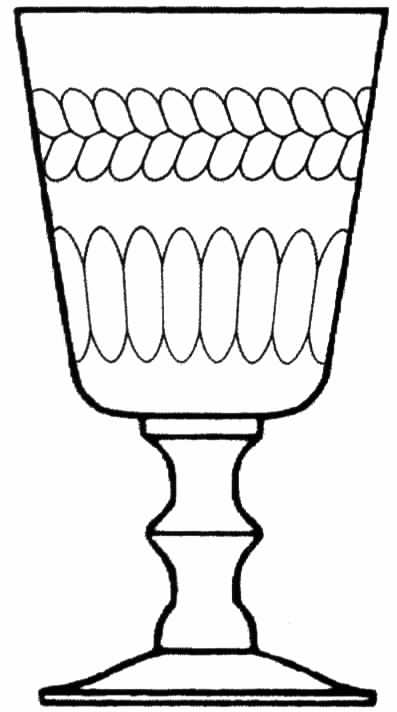 Stratford Water Goblet by Tiffin-Franciscan-1