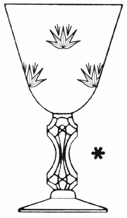 Sunrise Water Goblet by Tiffin-Franciscan-1
