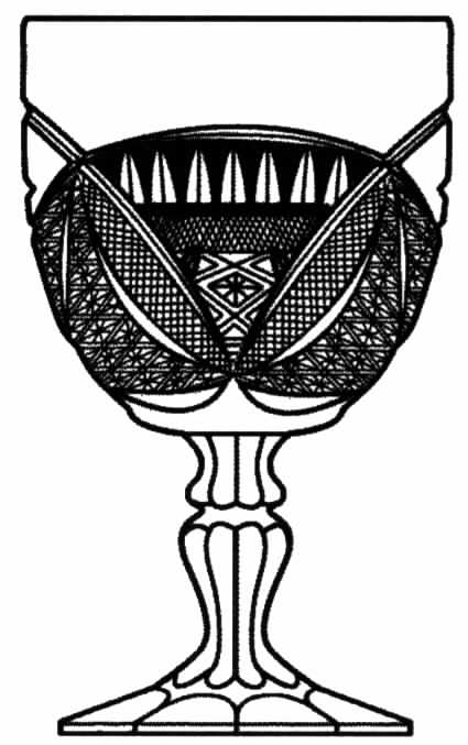 Sunbeam Water Goblet by US Glass-1