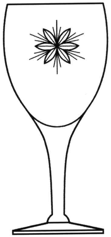 Sunset Water Goblet by Tiffin-Franciscan-1