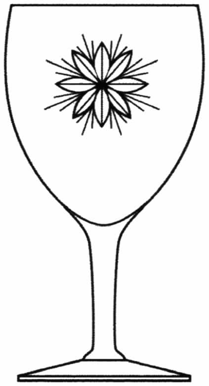 Sunset Water Goblet by Tiffin-Franciscan-1