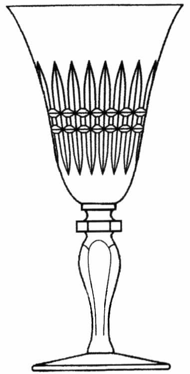 Surrette Water Goblet by Tiffin-Franciscan-1