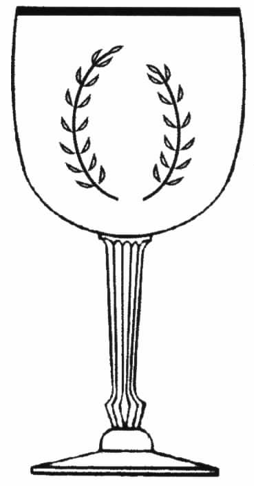 Sylvia Water Goblet by Tiffin-Franciscan-1
