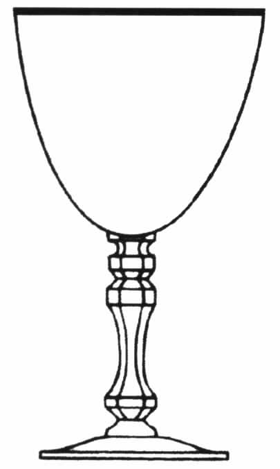 Tara Water Goblet by Tiffin-Franciscan-1