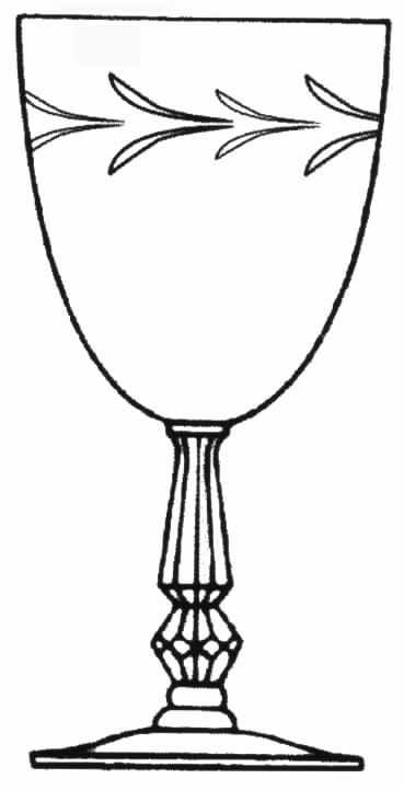 Tenderly Water Goblet by Tiffin-Franciscan-1