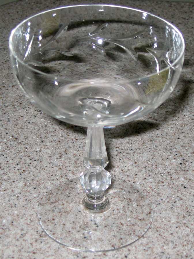 Tenderly Champagne/Tall Sherbet by Tiffin-Franciscan-1