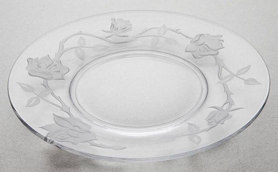 Tea Rose Luncheon Plate by Tiffin-Franciscan-1