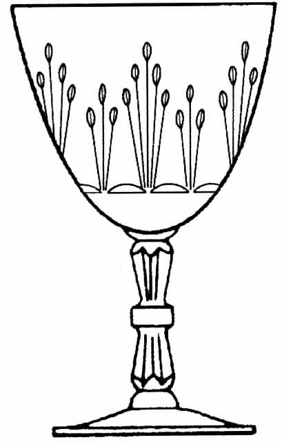 Theda Water Goblet by Tiffin-Franciscan-1