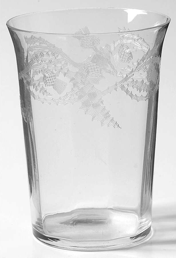 Thistle (Stem 14180) 9 Oz Flat Tumbler by Tiffin-Franciscan-1