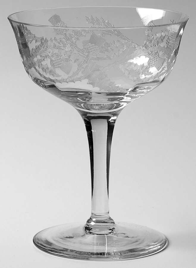 Thistle (Stem 14180) Champagne/Tall Sherbet by Tiffin-Franciscan-1